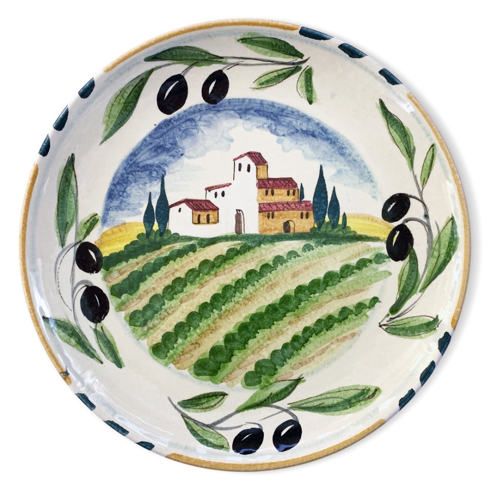 Tuscany plate